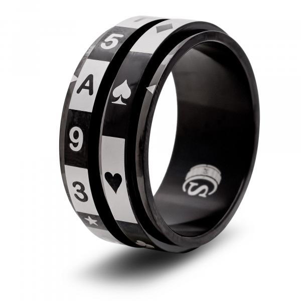 Playing Cards Dice Ring