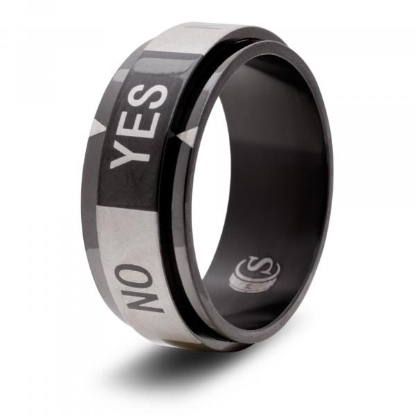Yes and No Decision Dice Ring