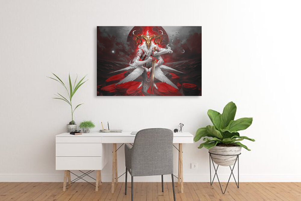 Malahidael, Angel of Aries  - Premium Metal Print picture