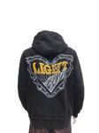 BONE HEART HOODIE
