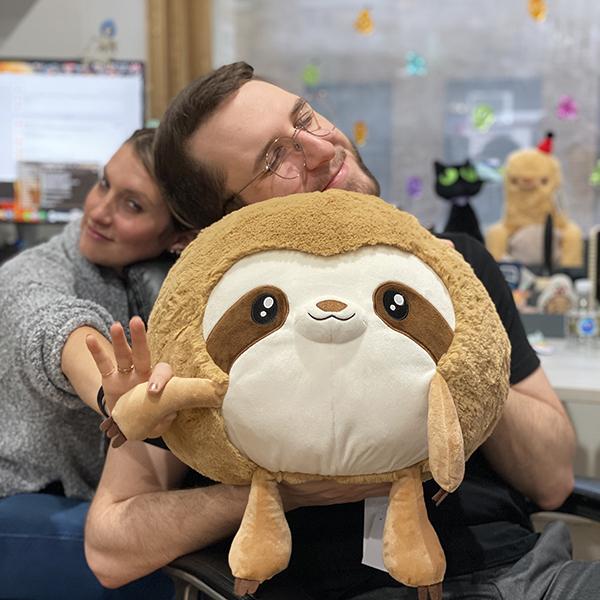 Squishable Snuggly Sloth (15") picture