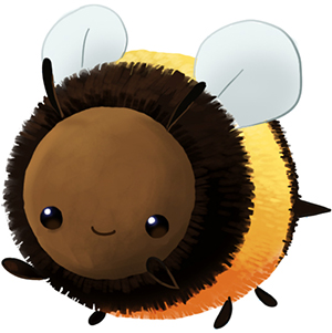 Squishable Fuzzy Bumblebee (15") picture