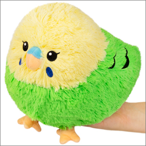 7" Squishable Budgie (Yellow/Green) picture