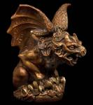 Roaring Sentinel Gargoyle - Copper Patina (Windstone Editions)