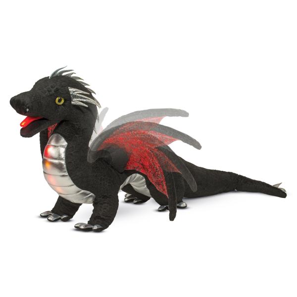 Dragon (Ember -- Has moving wings / light and sound) (25" Long)