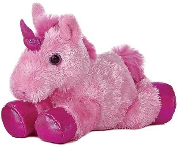 Unicorn, Bright  (Pink) (8")