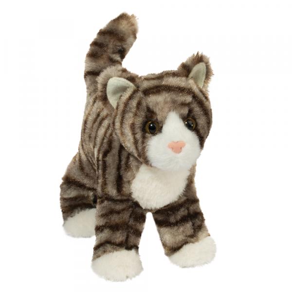 Cat, Gray Stripe (Zigby) (8")