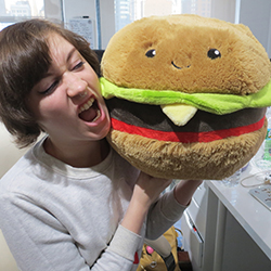 Squishable Hamburger (15") picture