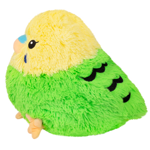 7" Squishable Budgie (Yellow/Green) picture