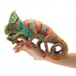 Chameleon Puppet, Small (12" long 4" Wide 5" High)
