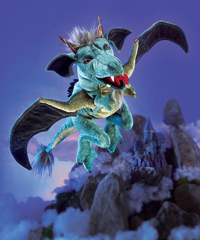 Sky Dragon Puppet (9" long 8" Wide 22" High) picture