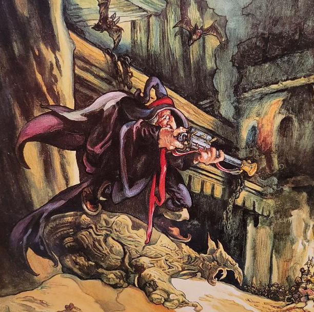 Diskworld Art by Josh Kirby (approximately 16.5" x 13") picture