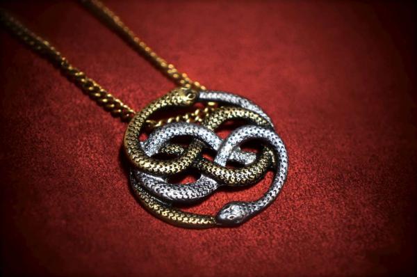 Neverending Story Two-Tone Auryn Pendant picture