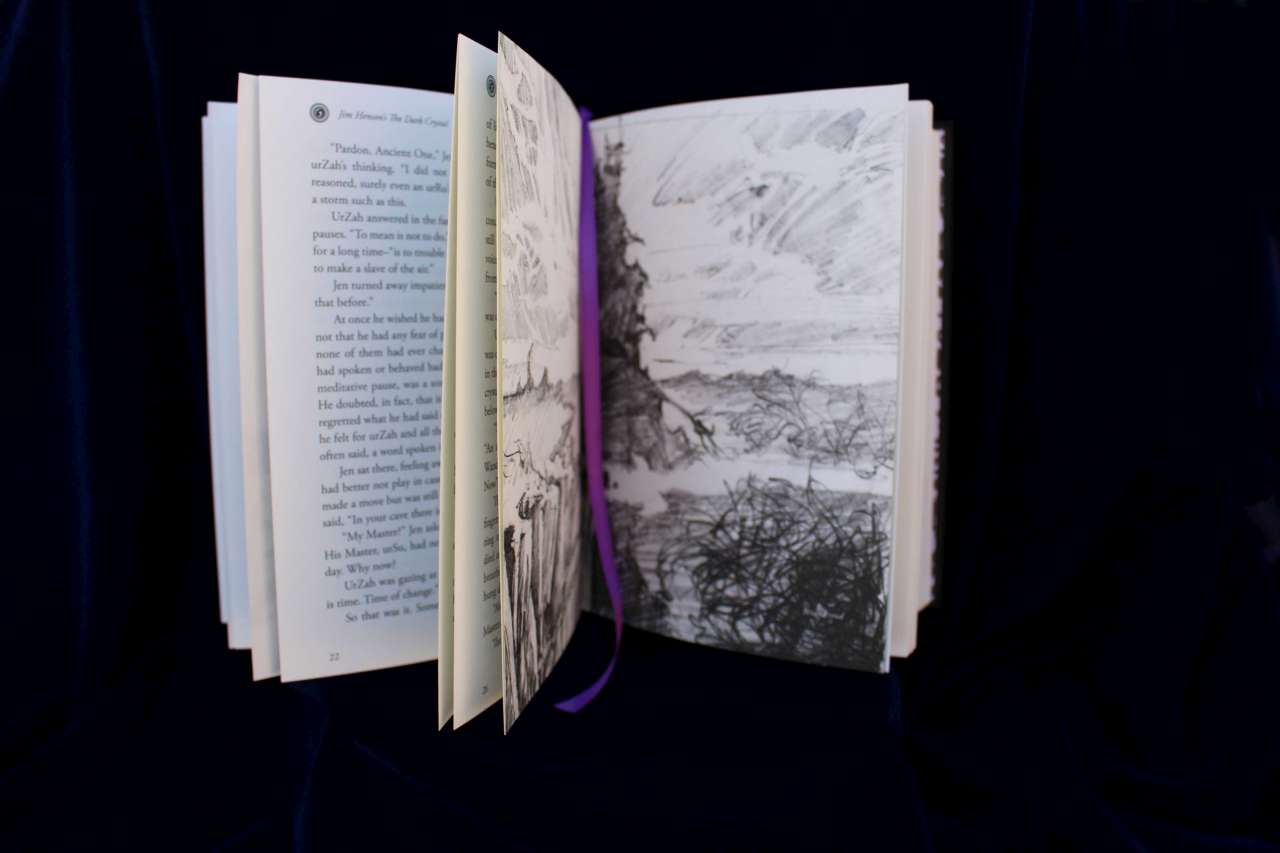The Dark Crystal Leather Bound Book picture