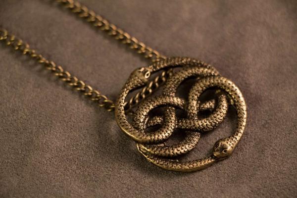 Neverending Story Gold Auryn Pendant picture