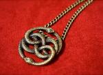 Neverending Story Gold Auryn Pendant