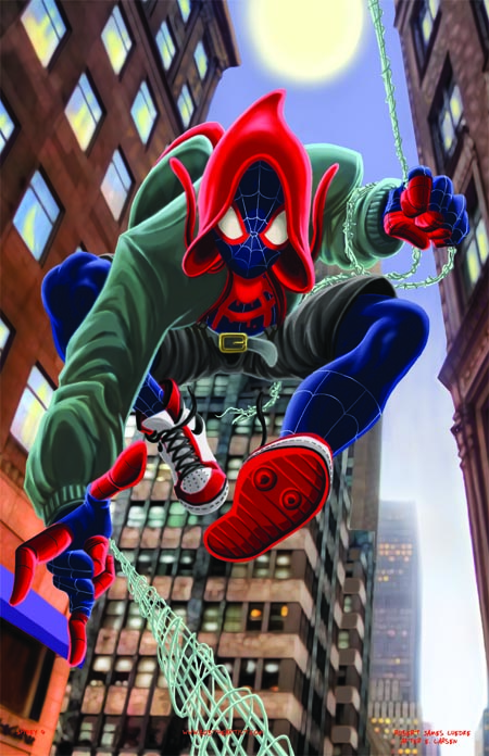 The Spider-Man Lenticular print picture