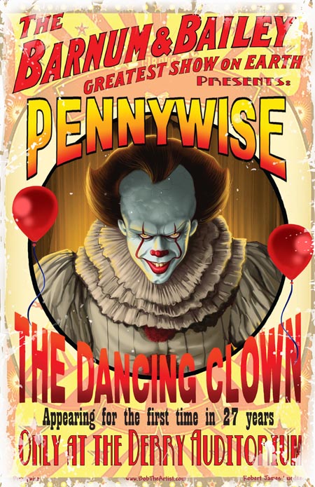 The Pennywise Lenticular print picture