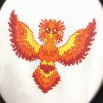 Phoenix Counted Cross Stitch DIY KIT