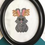 Jackalope Counted Cross Stitch DIY KIT