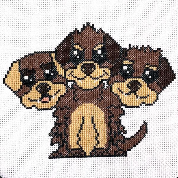 Cerberus Counted Cross Stitch DIY KIT