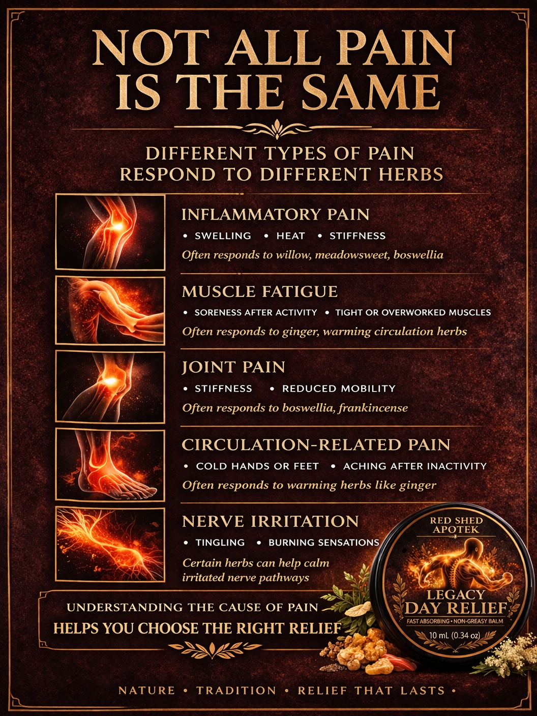 Red Shed Apotek Day Relief Balm - 2 oz picture