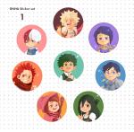 BNHA Sticker Sets