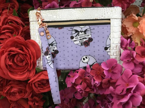 Jack Skellington Nightmare Before Xmas Wristlet