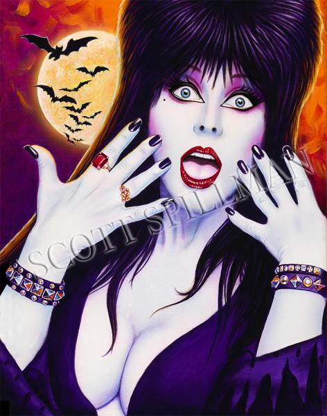 Elvira print picture