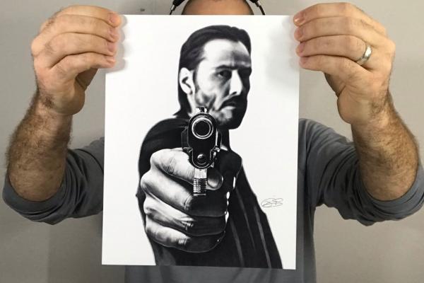 John Wick - Baba Yaga - Print - 8.5x11 picture