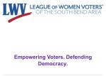 The League of Women Voters