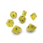 Yellow Cats Eye RPG Set Gemstone Dice