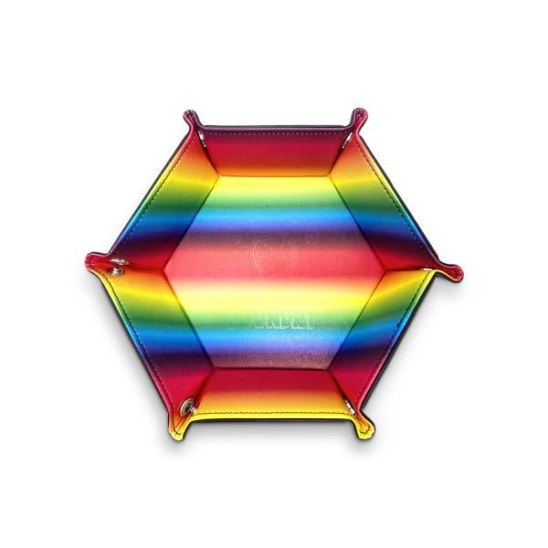 Rainbow Leatherette Tray of Folding picture