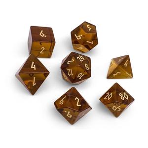 Zircon Amber Citrine RPG Glass Set picture