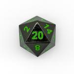 Poisoned Daggers 45mm Boulder Metal Dice