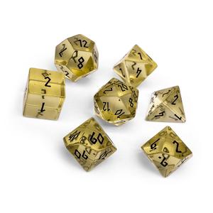 Zircon Yellow Topaz RPG Glass Set