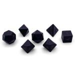 Black Obsidian Raised Font RPG Gemstone Set