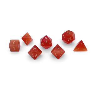 Ruby Cats Eye RPG Glass Set picture