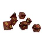 Fireball RPG Set Metal Dice