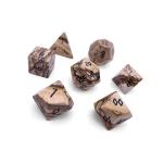 Picture Jasper RPG Set Gemstone Dice