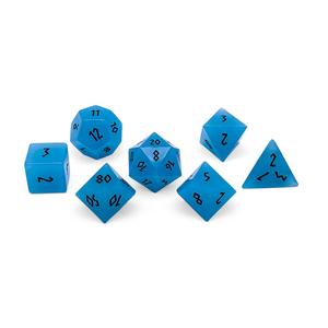 Cerulean Blue K9 RPG Glass Set picture