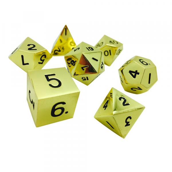 Dead Man's Gold RPG Set Metal Dice picture