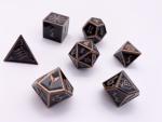 Rust Monster RPG Set Metal Dice