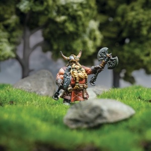 Gromur - Medium Armored - Miniature by Adventurers & Advarsaries