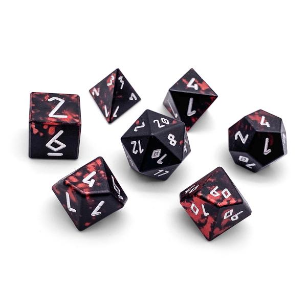 Demons Blood RPG Set Aluminum Dice picture