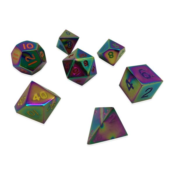 Bi-Frost RPG Set Metal Dice