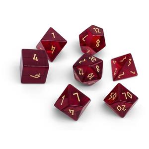 Zircon Garnet RPG Glass Set picture