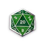 D20 Die - Enamel Adventure Pin