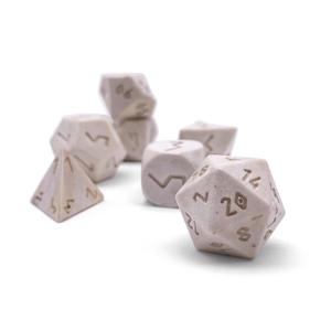 Whitetail Deer Antler RPG Set Bone Dice picture