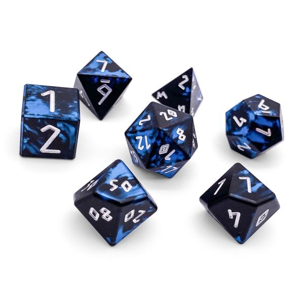 Willow O' The Wisp RPG Set Aluminum Dice picture